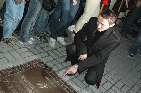 Adam Małysz - unveiling ceremony